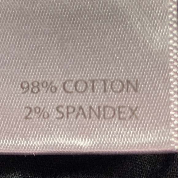 Avenue Signature Chino Black Shorts Stonewashed for Softness Cotton Blend Sz 26 - Picture 6 of 6